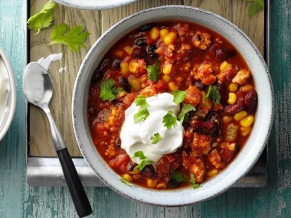 Butternut Squash and Turkey Chili